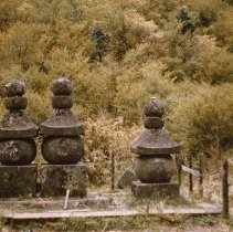 Isolated Gravesites- On Mountains near Nikko, Japan by Jerry Raynor